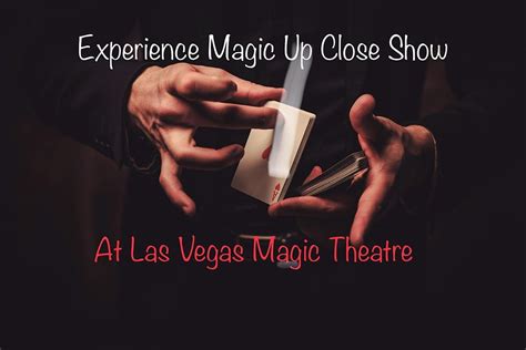 Discover the Art of Close-up Magic: Performances Near You
